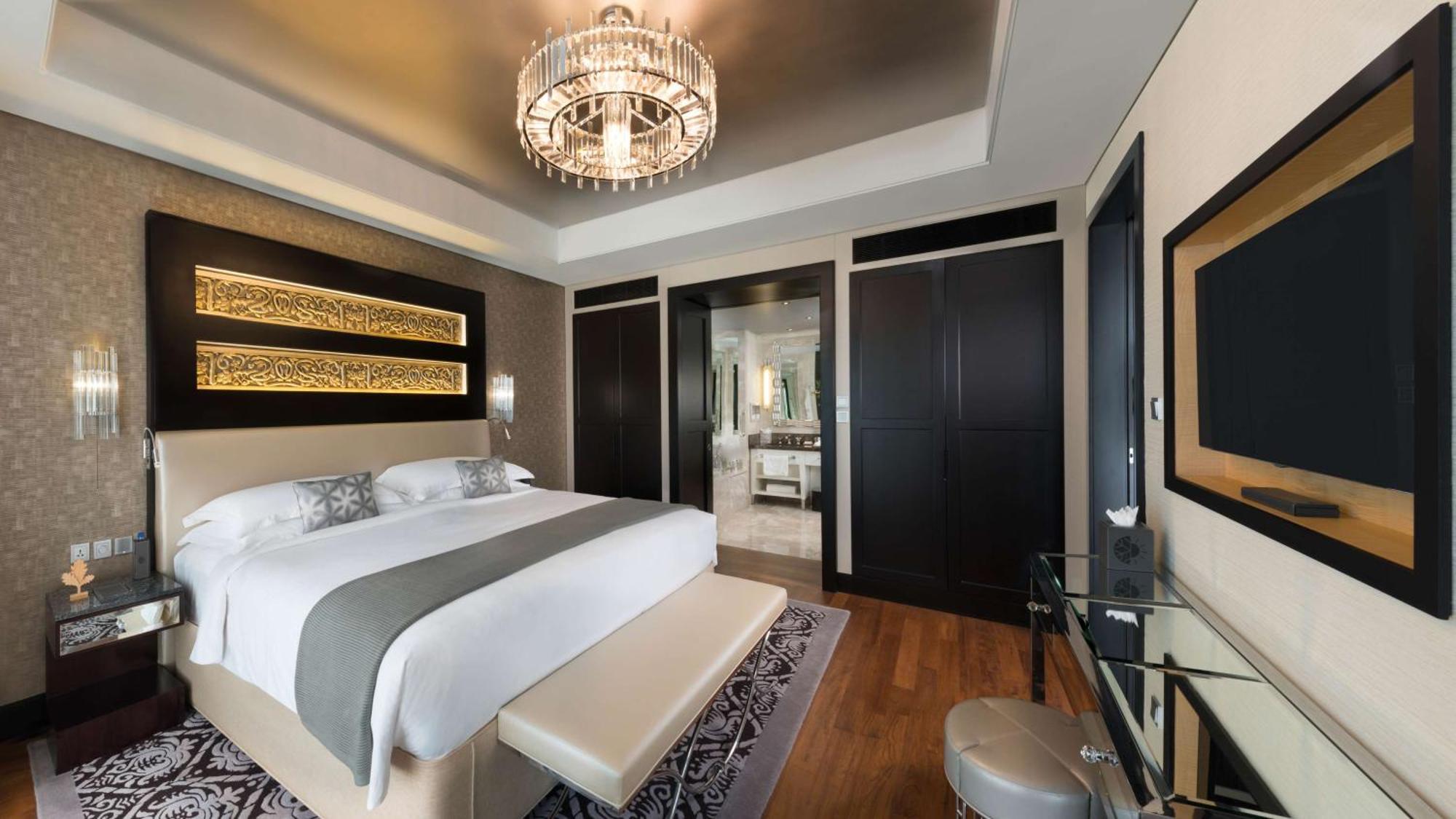 Kempinski Hotel Mall Of The Emirates, Dubai Exterior foto A bedroom at the hotel